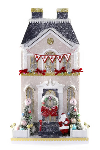 Merry Manor Christmas Village House