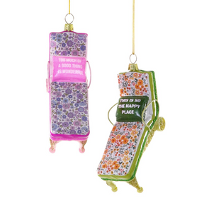 Palm Beach Chaise Lounge Christmas Ornament