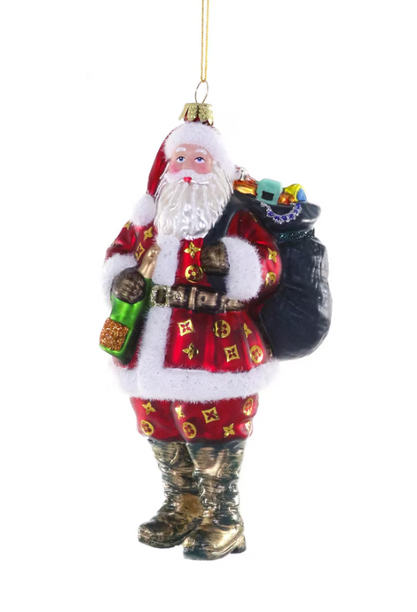 Luxury Louis Santa Claus Christmas Ornament
