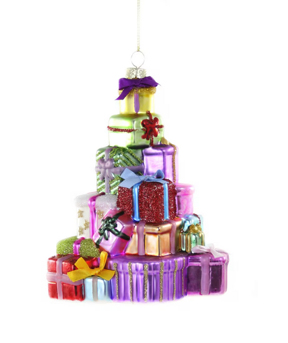 Present Stack Christmas Tree Ornament