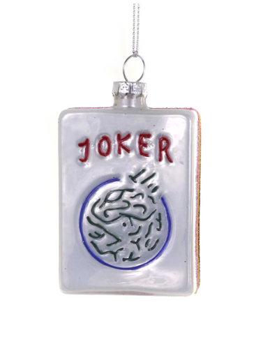Joker Mahjong Tile Ornament