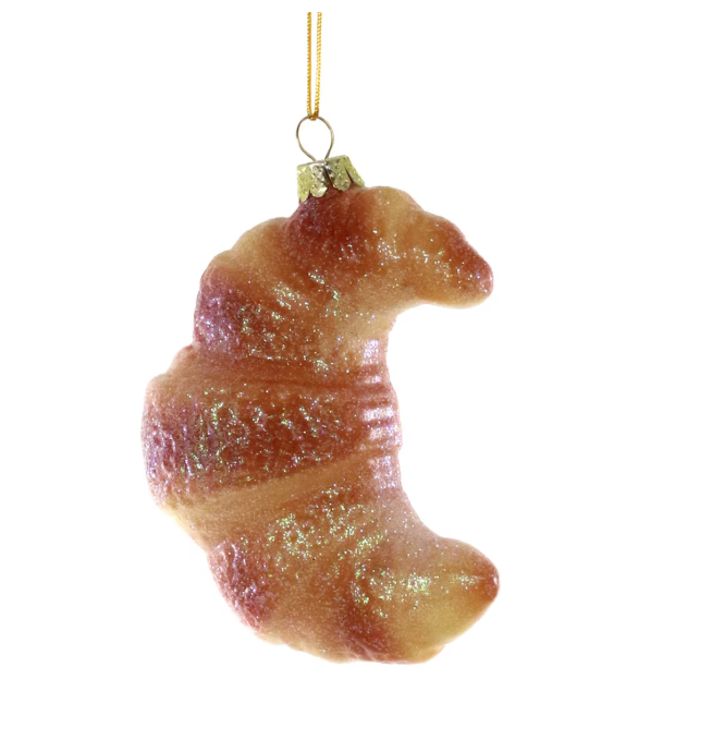 Croissant Christmas Ornament