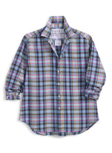 Load image into Gallery viewer, Frank &amp; Eileen | Eileen | Relaxed Button-Up Shirt | Blue Gold Green White Plaid Flannel