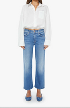 Load image into Gallery viewer, Mother Denim The Scrunchie Frenchie | White