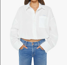 Load image into Gallery viewer, Mother Denim The Scrunchie Frenchie | White