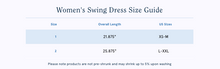 Load image into Gallery viewer, Weezie Towels Women's Swing Dress | White &amp; Light Blue