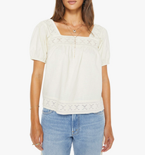 Load image into Gallery viewer, Mother Denim The Memory Lane Puff Sleeve Top | Early Bird