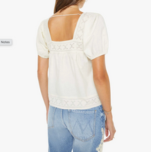 Load image into Gallery viewer, Mother Denim The Memory Lane Puff Sleeve Top | Early Bird