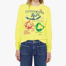 Load image into Gallery viewer, Mother Denim The Camper Sweatshirt | Banana Split