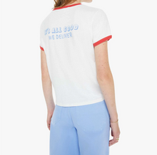 Load image into Gallery viewer, Mother Denim The Lil Goodie Ringer | City Girl Pizza