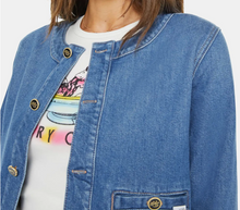 Load image into Gallery viewer, FINAL SALE Mother Denim The Stashed Picky Denim Jacket Martha Stewart Collab | Whisk Me Away