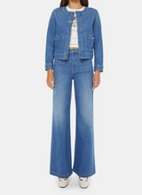 Load image into Gallery viewer, FINAL SALE Mother Denim The Stashed Picky Denim Jacket Martha Stewart Collab | Whisk Me Away