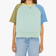 Load image into Gallery viewer, Mother Denim The Quick Dip | Green Blue Yellow Multi Tee
