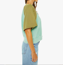 Load image into Gallery viewer, Mother Denim The Quick Dip | Green Blue Yellow Multi Tee