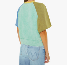 Load image into Gallery viewer, Mother Denim The Quick Dip | Green Blue Yellow Multi Tee