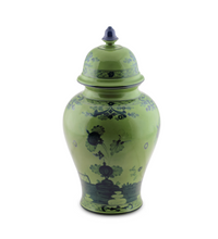 Load image into Gallery viewer, Ginori 1735 Oriente Italiano Large Potiche Vase | Malachite Green