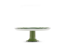 Load image into Gallery viewer, Ginori 1735 Oriente Italiano Cake Stand | Malachite Green