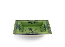 Load image into Gallery viewer, Ginori 1735 Oriente Italiano Large Square Change Tray | Malachite Green