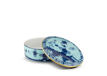 Load image into Gallery viewer, Ginori 1735 Oriente Italiano Trinket Box | Iris Blue