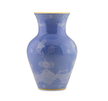 Load image into Gallery viewer, Ginori 1735 Oriente Italiano Ming Vase | Pervinca Periwinkle Blue