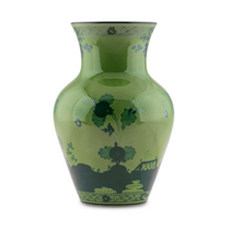 Load image into Gallery viewer, Ginori 1735 Oriente Italinao Ming Vase | Malachite Green