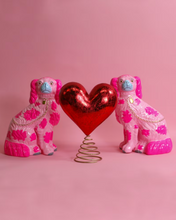 Load image into Gallery viewer, Pair Of Staffordshire Dogs | Neon Pink