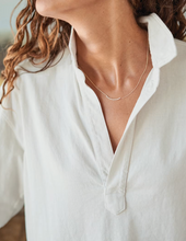 Load image into Gallery viewer, Frank &amp; Eileen Patrick Popover Henley | Vintage Jersey | Vintage White