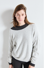 Load image into Gallery viewer, American Vintage Women's Jumper Damsville | Heather Gray