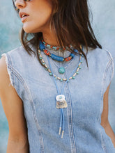 Load image into Gallery viewer, Gather Goods Triangle Drop Necklace