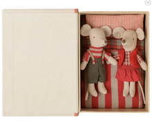 Load image into Gallery viewer, Maileg Christmas Twin Mice | Little Sister &amp; Brother In Book