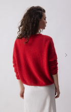Load image into Gallery viewer, American Vintage Vitow Cardigan | China Carmine Red