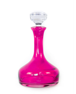 Estelle Colored Glass Vogue Decanter | Assortment