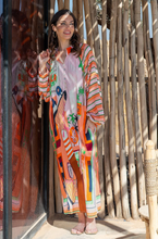 Load image into Gallery viewer, Rio De Janeiro Caftan Dress | Tequila &amp; Lime