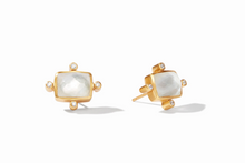 Load image into Gallery viewer, Julie Vos Clara Gold Stud Earrings | Multiple Colors