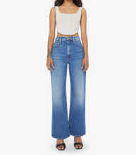 Load image into Gallery viewer, FINAL SALE Mother Denim PETITES The Lil High Waisted Bookie Sneak