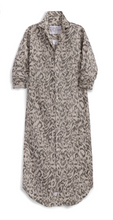 Load image into Gallery viewer, Frank &amp; Eileen Rory Maxi Shirtdress | Glitter Animal Print