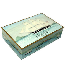 Load image into Gallery viewer, Louis Sherry Mary Maguire Monticello Ship 12 Piece Truffle Chocolate Tin