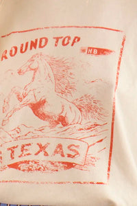 Hunter Bell Rodeo Round Top Texas Tee