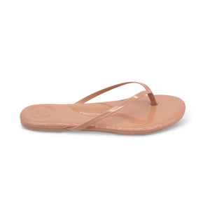 Solei Sea Indie Light Nude Patent Sandal