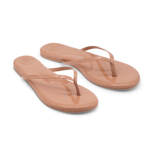 Solei Sea Indie Light Nude Patent Sandal