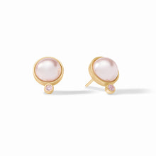 Load image into Gallery viewer, Julie Vos The Pink Pearl Stud Earrings