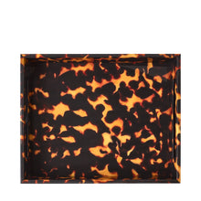 Load image into Gallery viewer, Addison Ross Faux Tortoiseshell  Lacquered Serving Tray | Medium