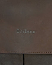 Load image into Gallery viewer, Barbour Waxed Leather Briefcase | Olive