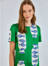 Load image into Gallery viewer, Hunter Bell Valerie Dress | Herring Green