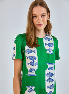 Hunter Bell Valerie Dress | Herring Green