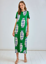 Load image into Gallery viewer, Hunter Bell Valerie Dress | Herring Green
