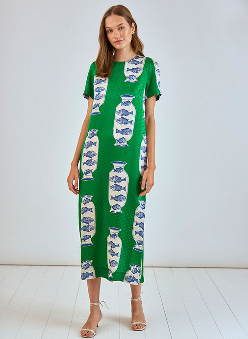 Hunter Bell Valerie Dress | Herring Green