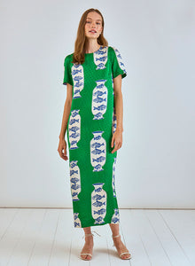 Hunter Bell Valerie Dress | Herring Green