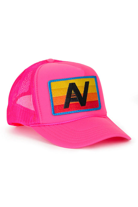 Aviator Nation Logo Rainbow Vintage Trucker Hat | Assortment