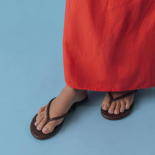 Load image into Gallery viewer, Solei Sea Vivie Flip Flop | Tobacco